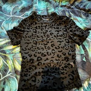 Leopard Print Top